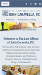Mobile Screenshot of liconstructionlaw.com